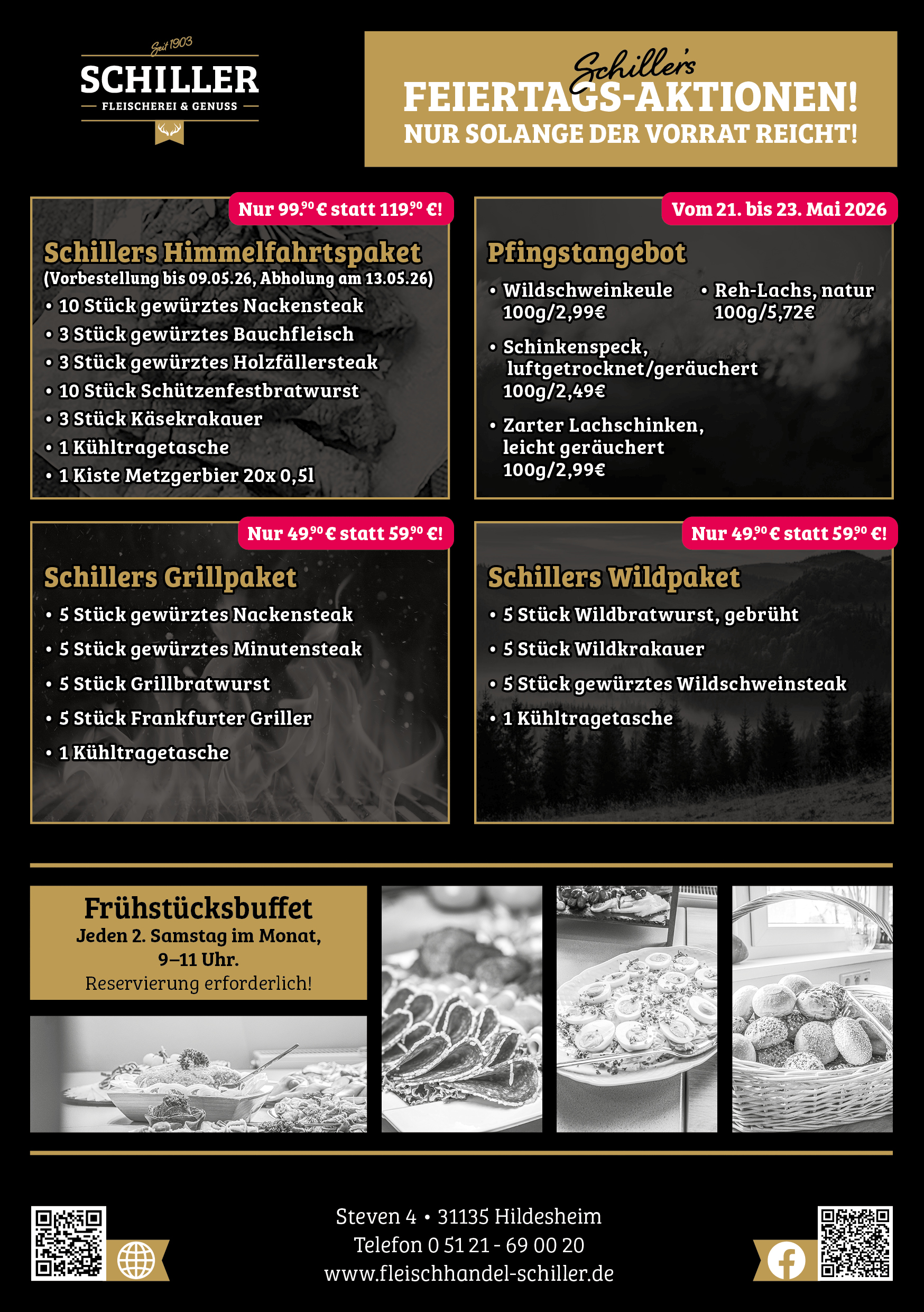 Schillers Angebotspakete