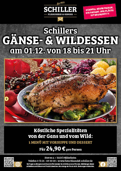 Schillers Grünkohlessen Übersicht