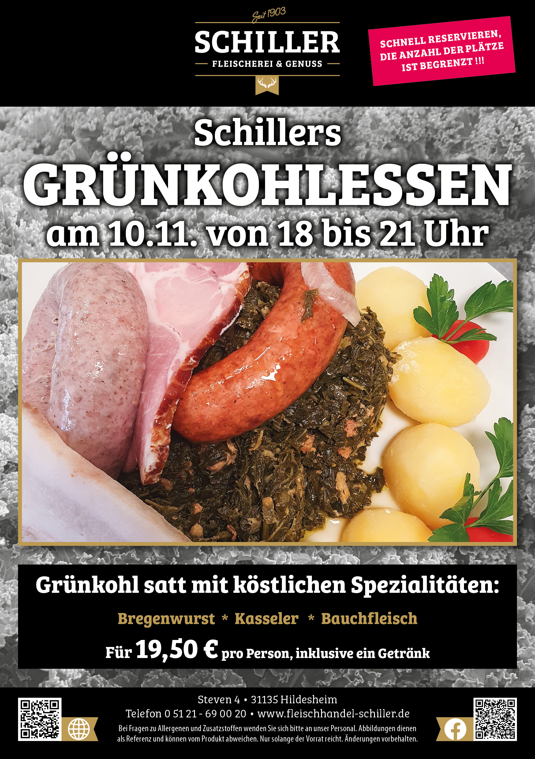 Schillers Grünkohlessen Übersicht